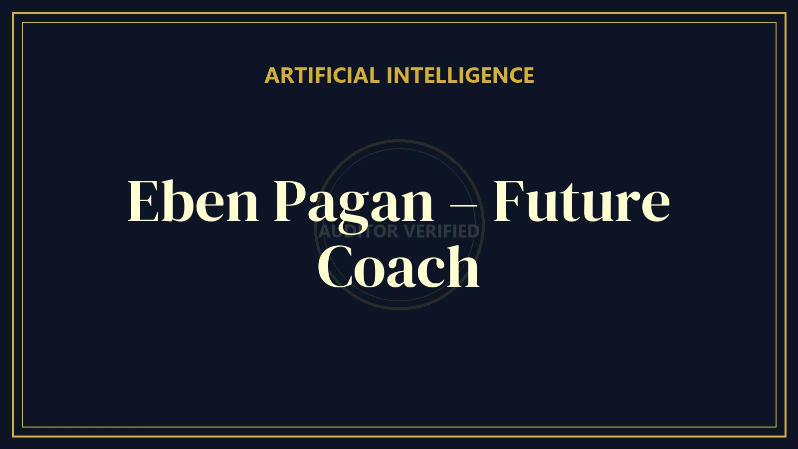 Eben Pagan – Future Coach